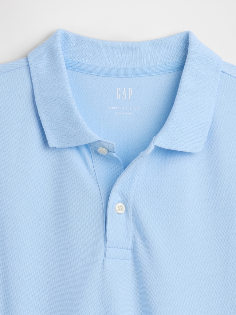 Stretch Pique Polo Shirt