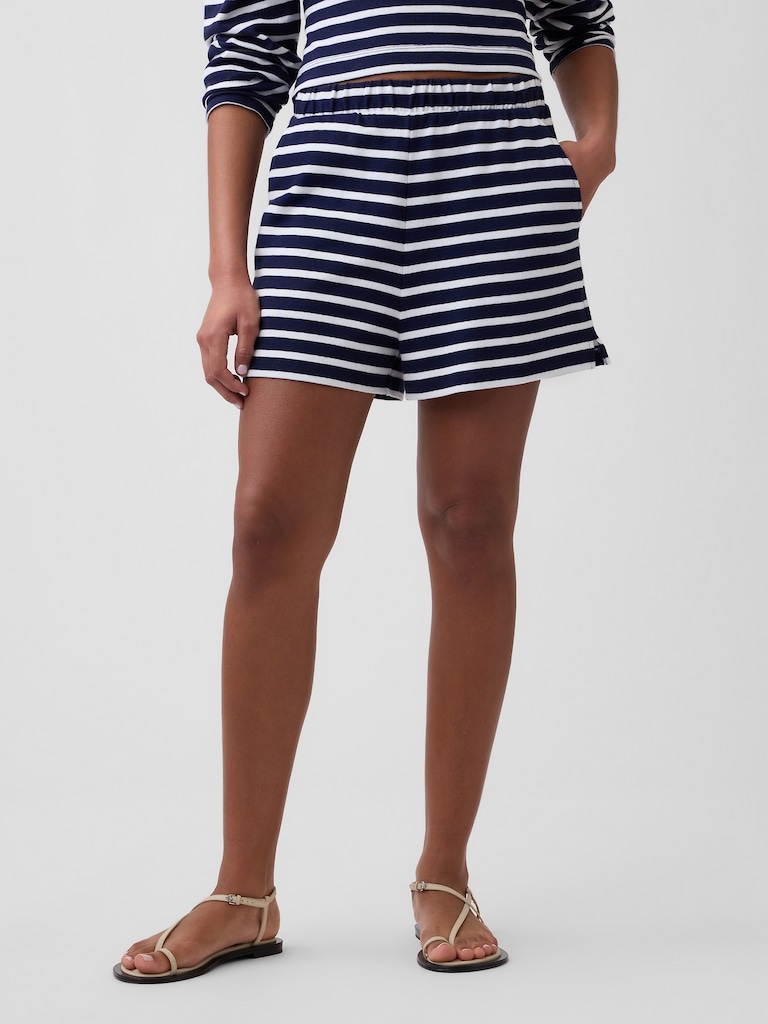 Pull-On Stripe Shorts