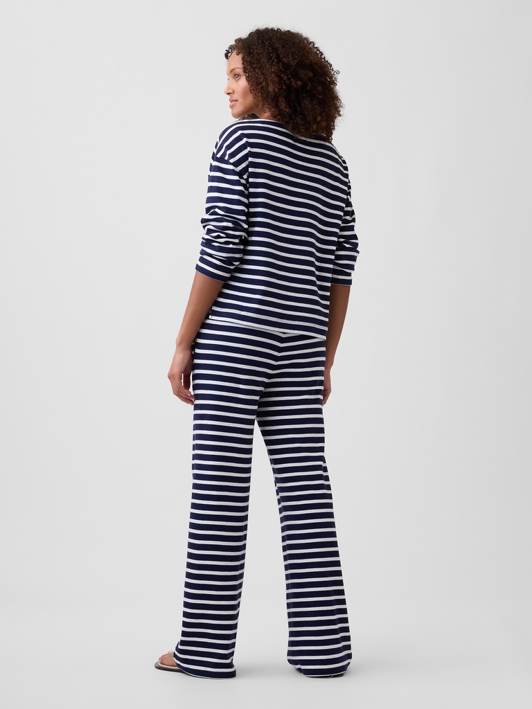 Stripe Pull-On Pants