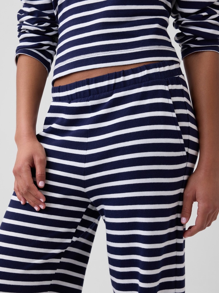 Stripe Pull-On Pants