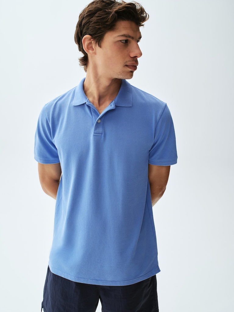 Pique Polo Shirt