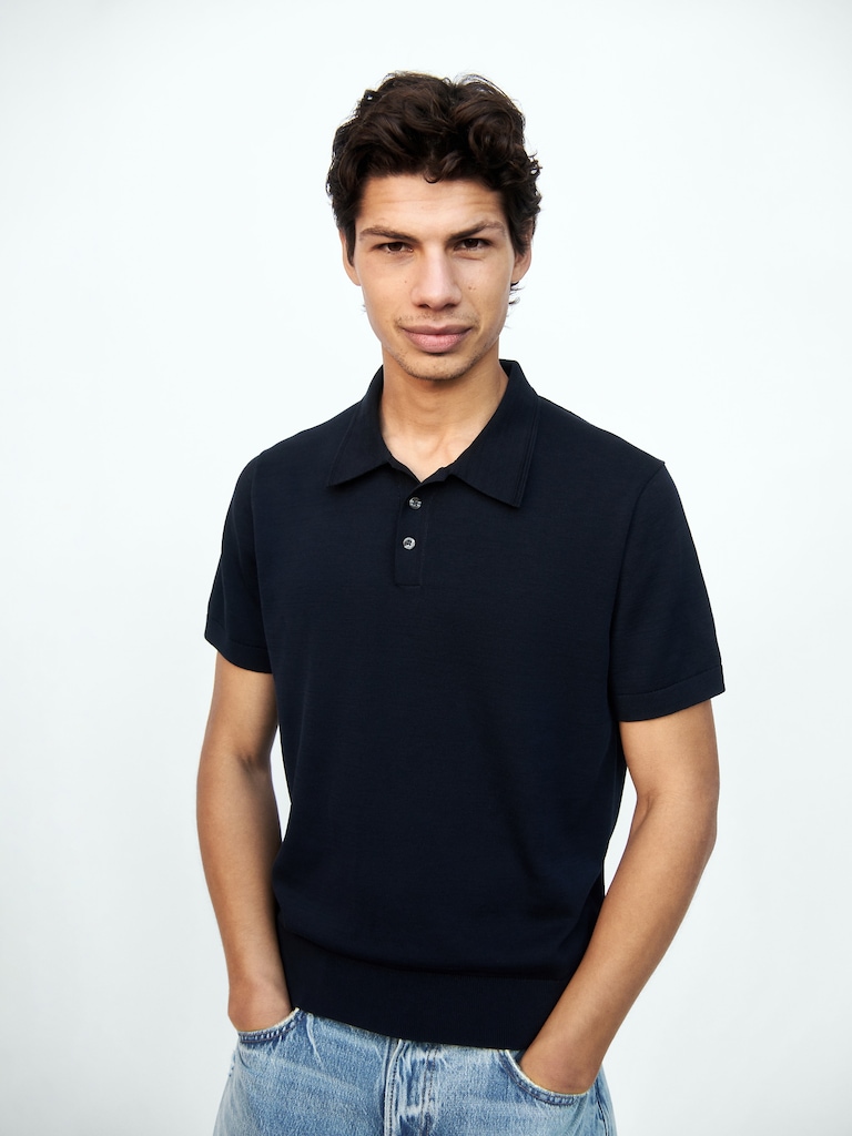 Classic Polo Sweater