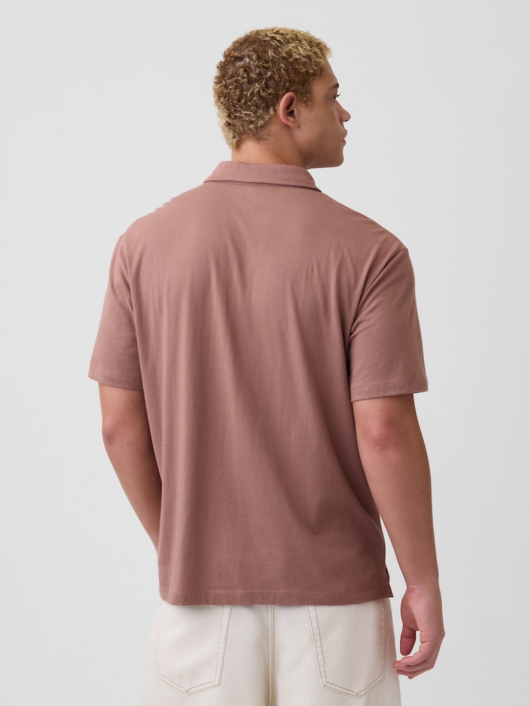 Everyday Soft Relaxed Polo Shirt