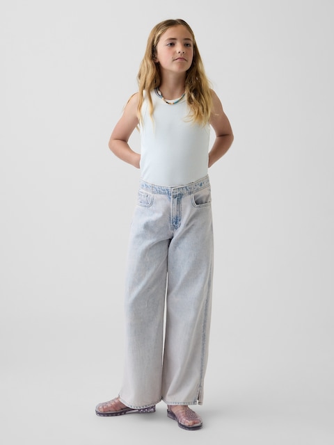 LCW Kids Débardeur Col Rond à Volants pour Fille Enfant -S47141Z4-R9J