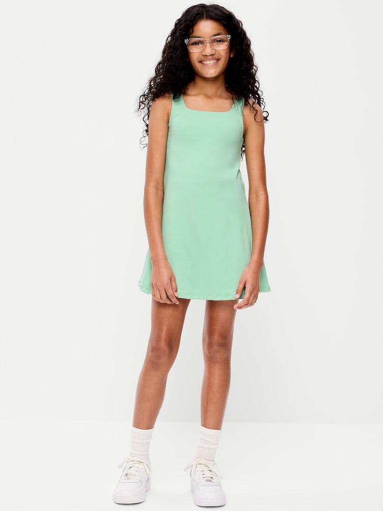 StudioSmooth Sleeveless Athletic Dress for Girls