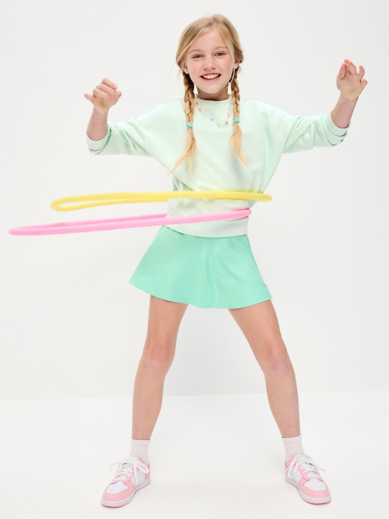 High-Waisted PowerSoft Skort for Girls