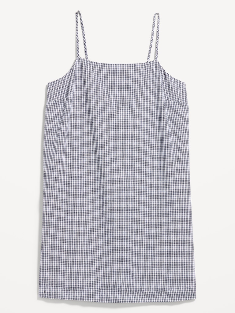 Strappy Mini Shift Dress