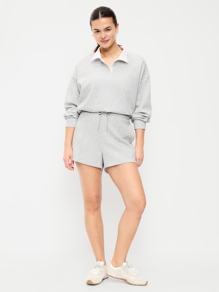 Relaxed Dynamic Fleece Pique Shorts