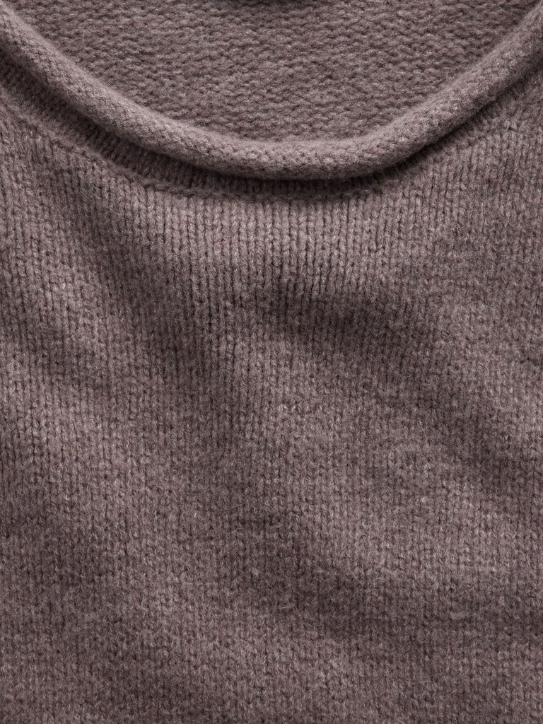 CashSoft Oversized Rollneck Sweater