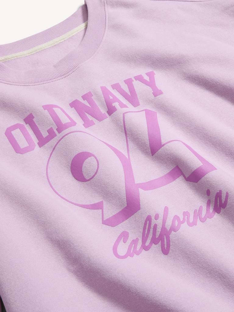 Oversized Graphic Sweatshirt