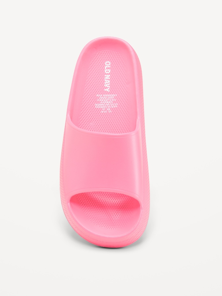 Platform Slide Sandals for Girls (Partially Plant-Based)