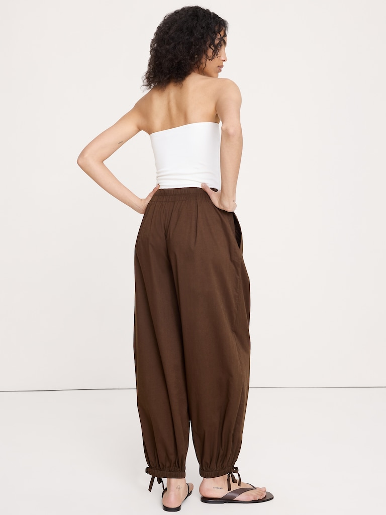 Lightweight Cotton Balloon Pant