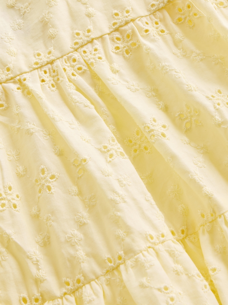 Kids Tiered Eyelet Tank Top