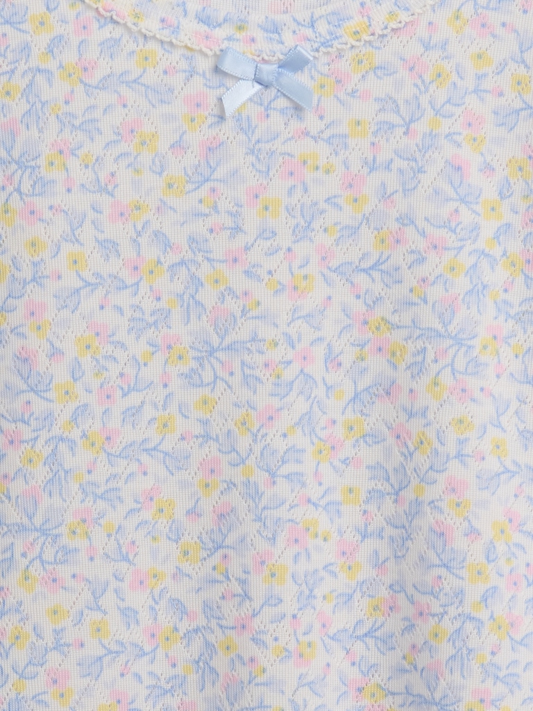 Kids Recycled Pointelle PJ T-Shirt