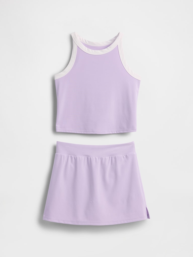 Kids Active Skort Outfit Set