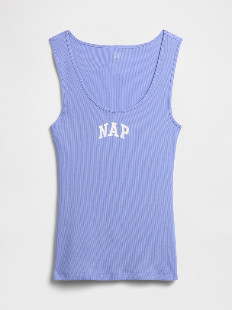 Gap Logo Ribbed Tank Top