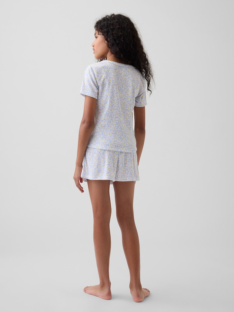 Kids Recycled Pointelle PJ T-Shirt