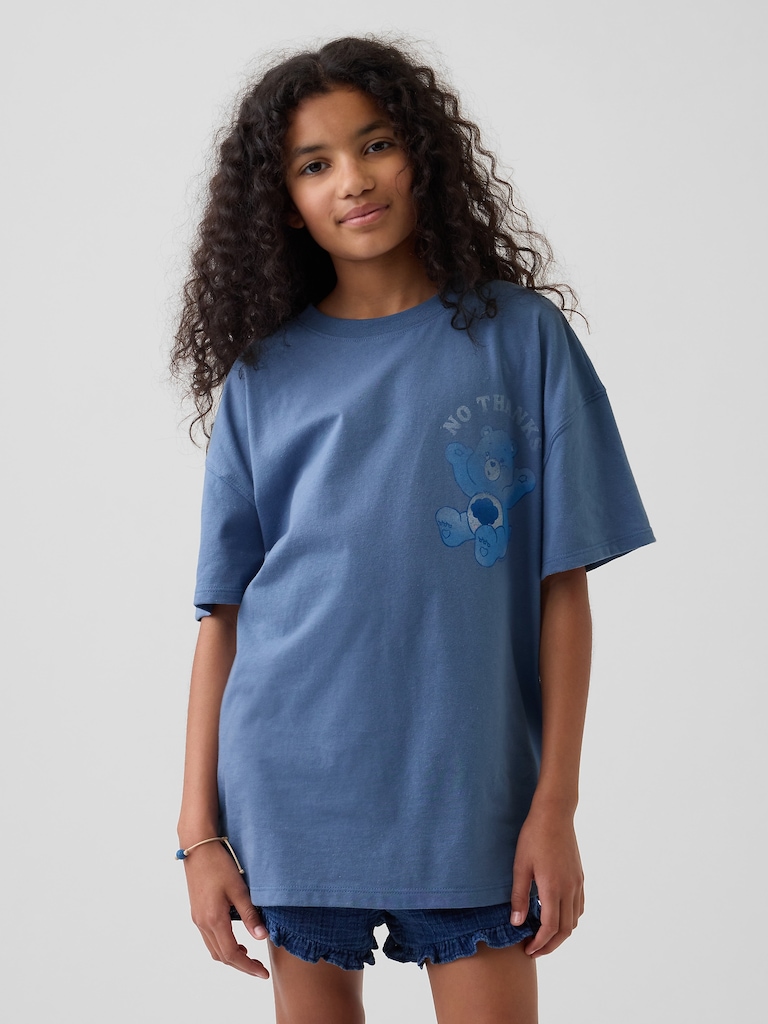 Kids Care Bears Graphic Tunic T-Shirt