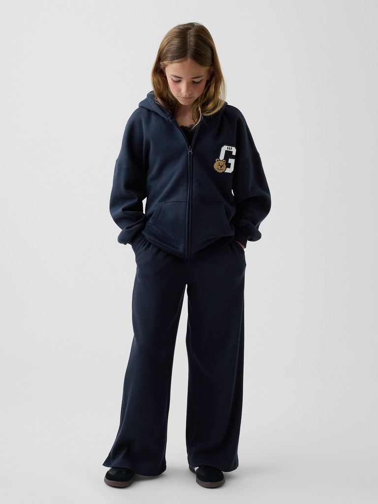 Kids VintageSoft Oversized Zip Hoodie