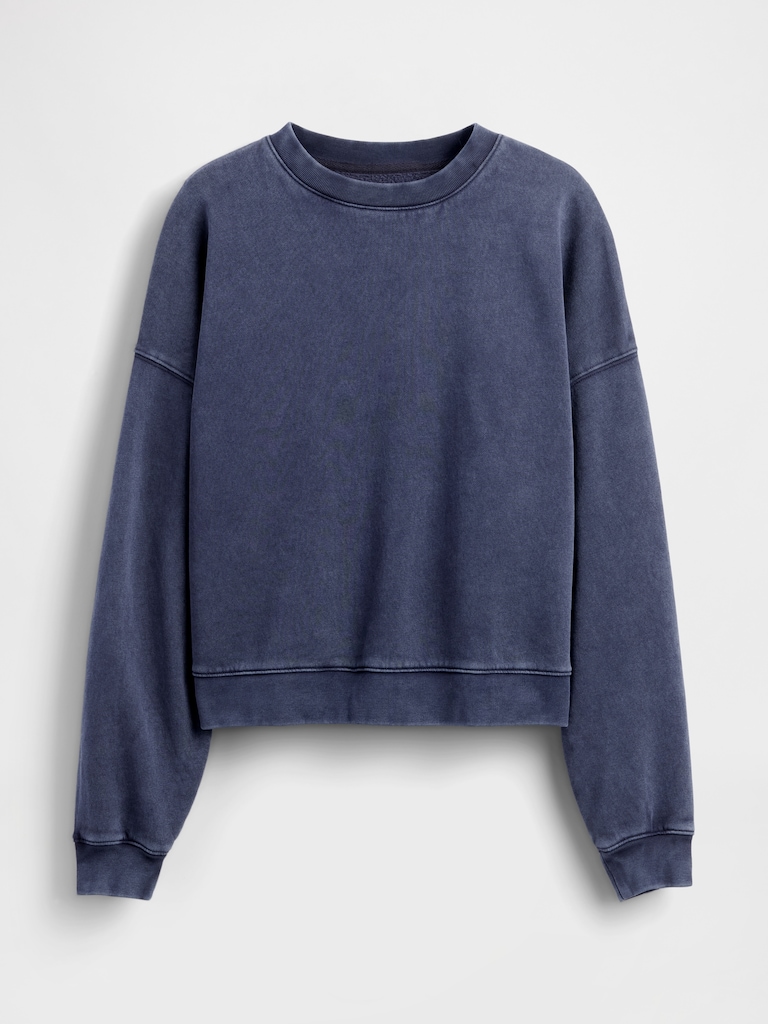 VintageSoft Wedge Crewneck Sweatshirt