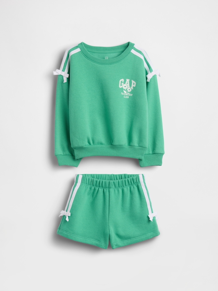Baby & Toddler VintageSoft Bow Logo Sweat Set