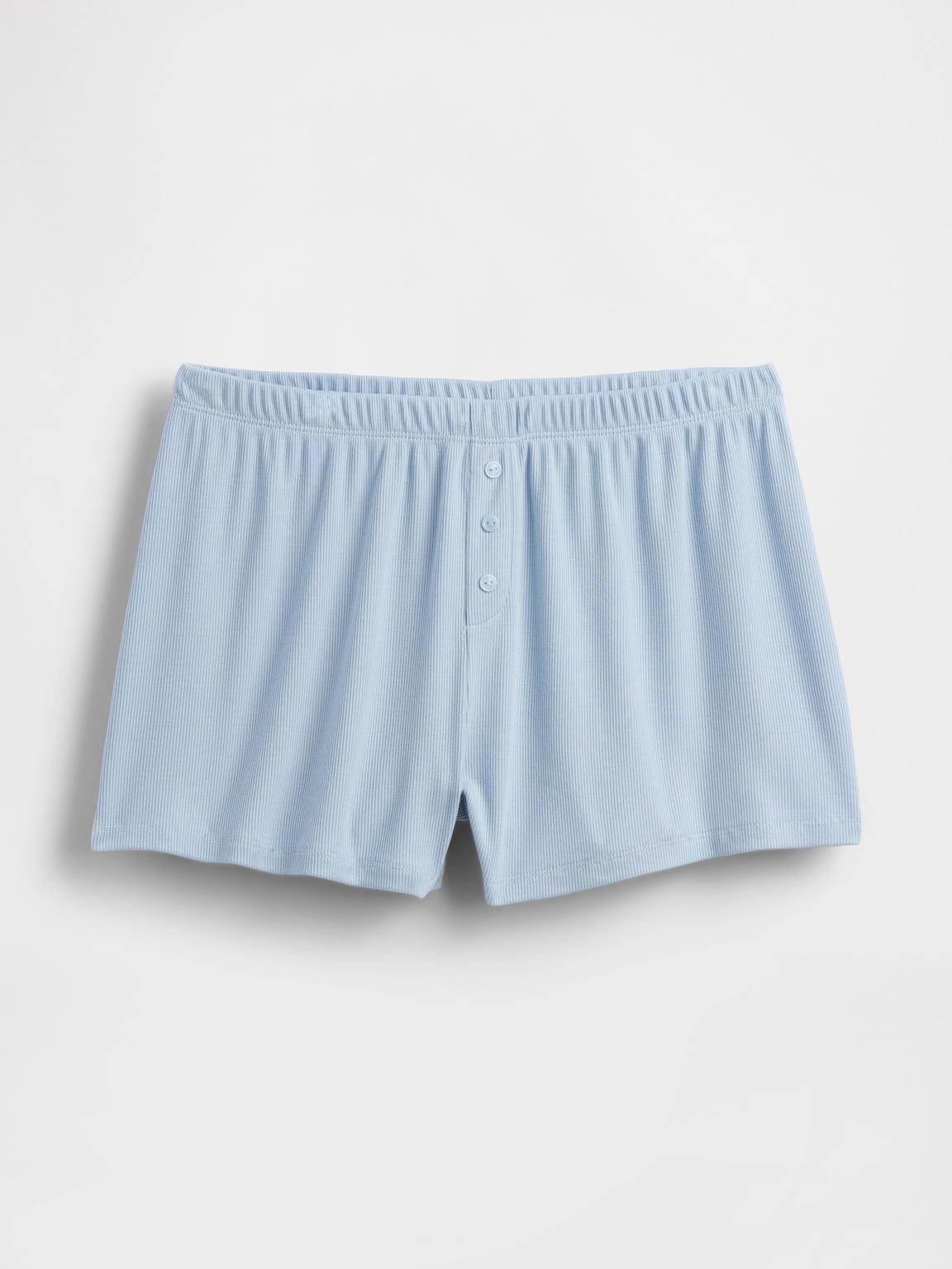 Mini Rib Relaxed PJ Shorts