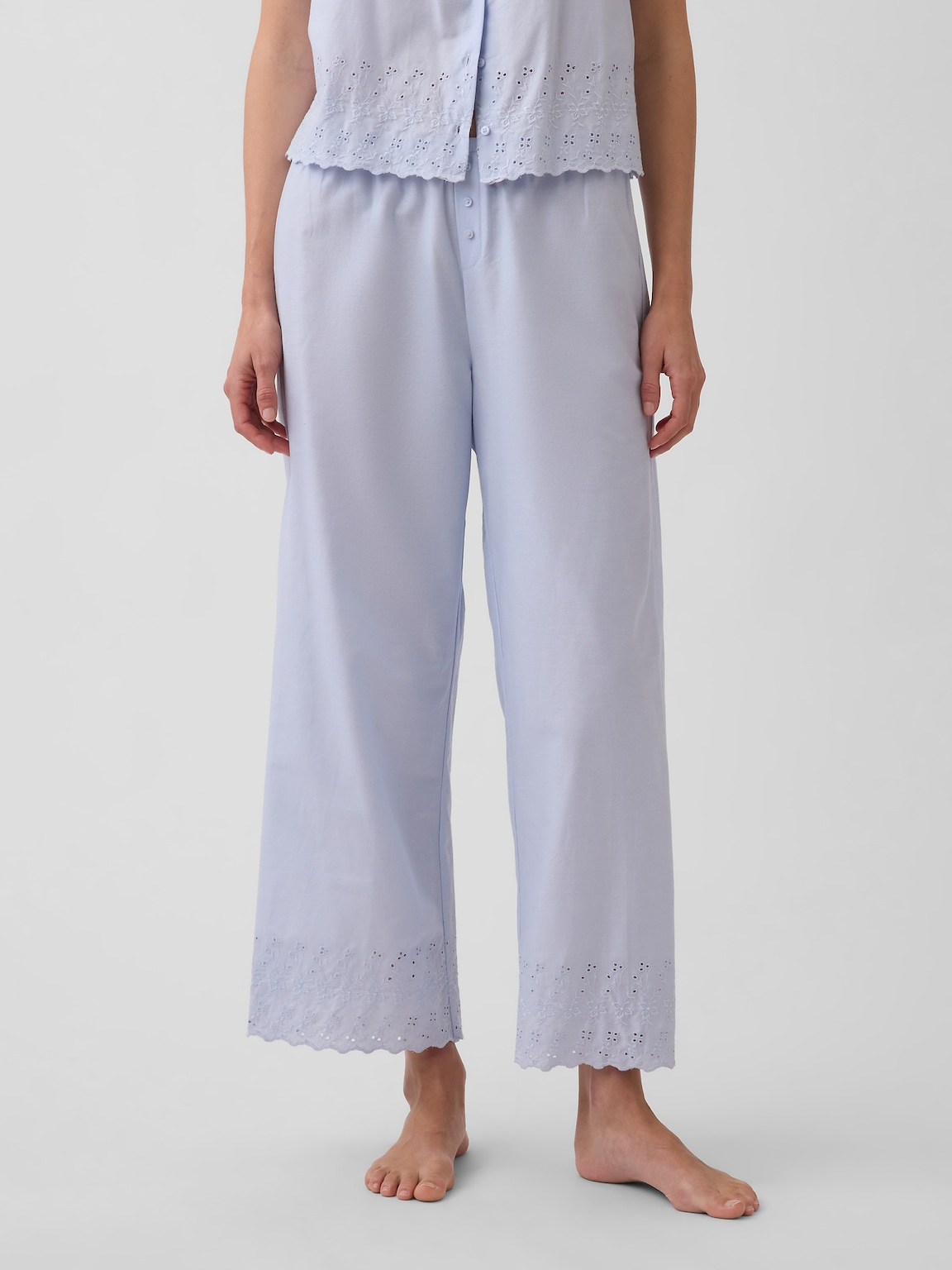Embroidered PJ Pants