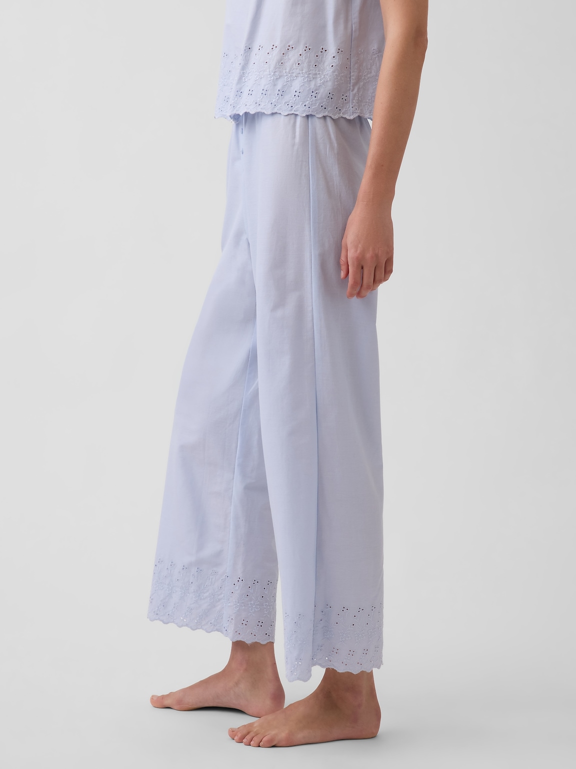 Embroidered PJ Pants