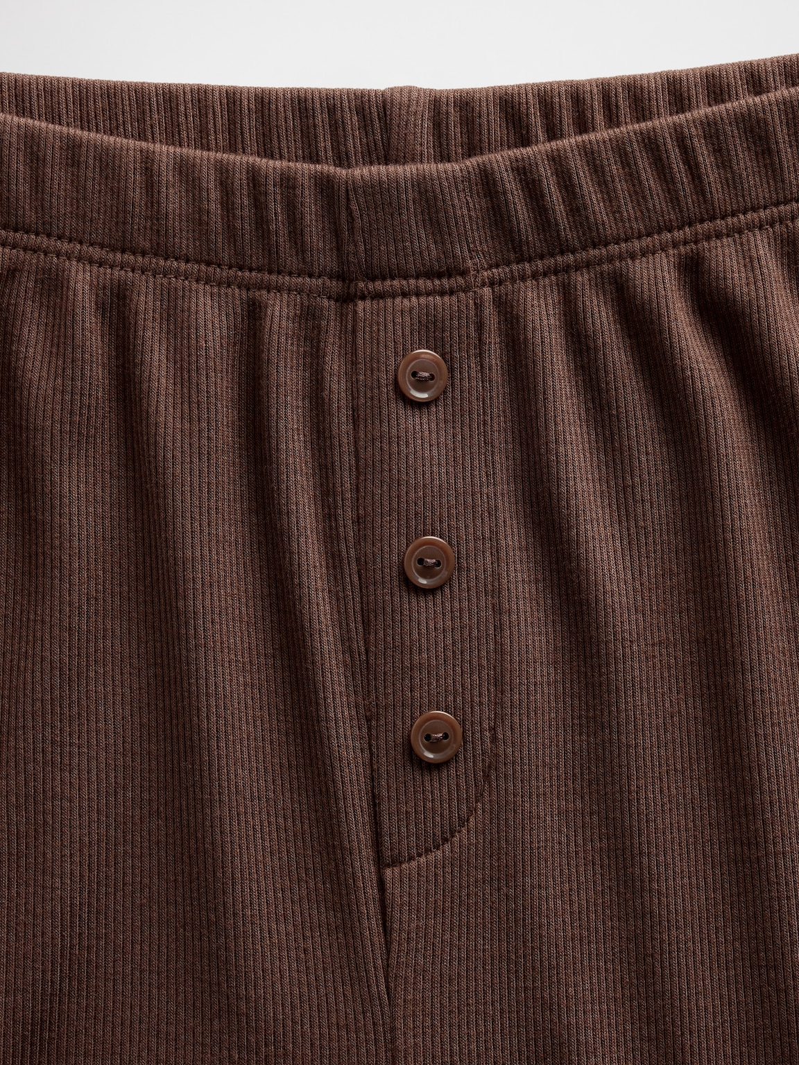 Mini Rib Wide-Leg PJ Pants