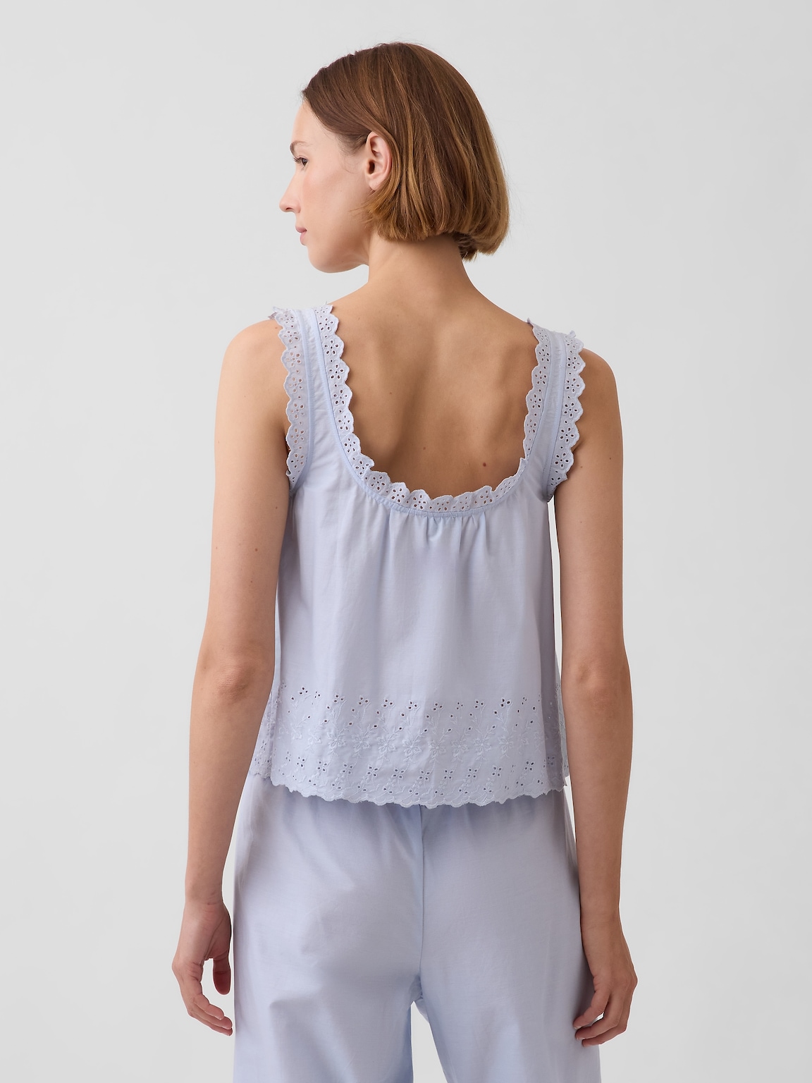 Embroidered PJ Tank