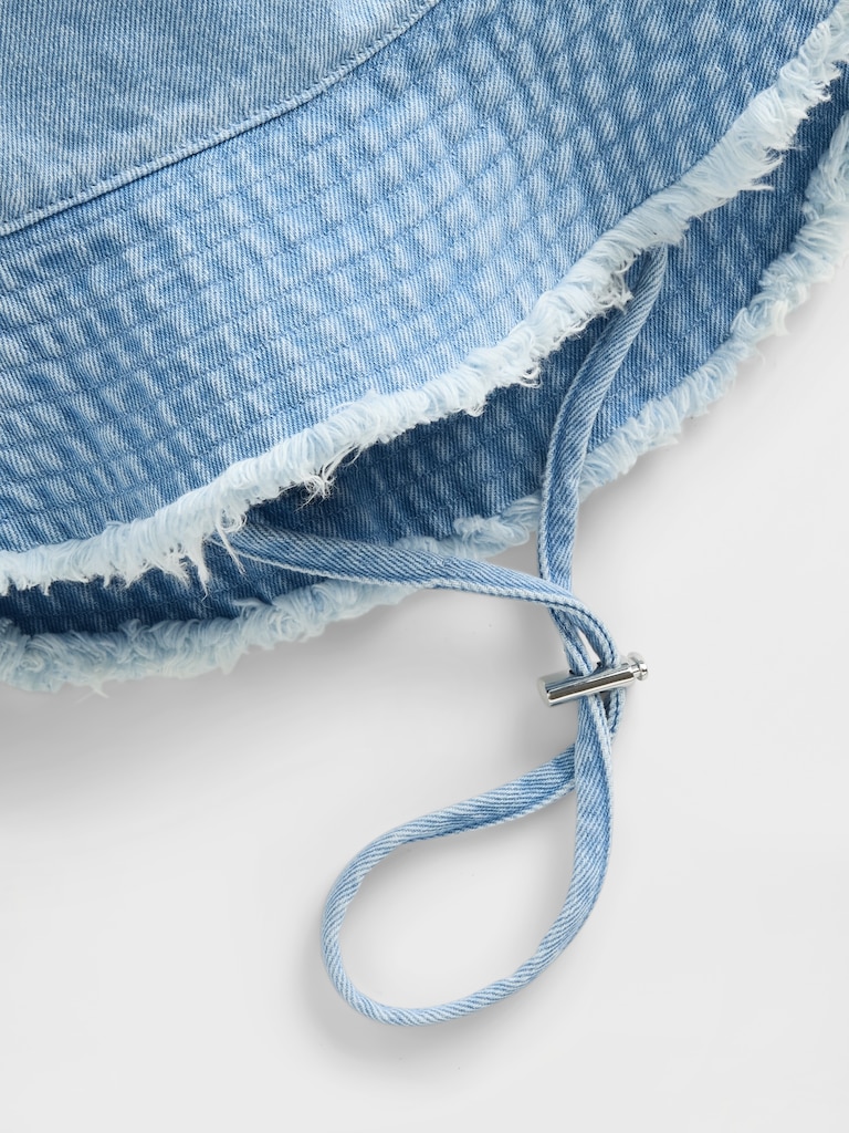 Frayed Bucket Hat