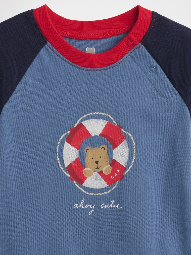 Baby First Favorites Organic Cotton Graphic Bodysuit