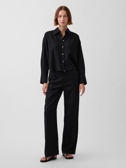 Women's Black Pants | Gap