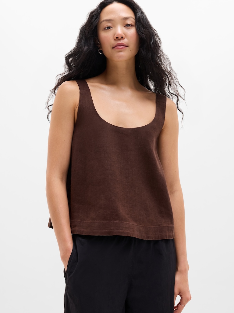 Retreat Linen Tank