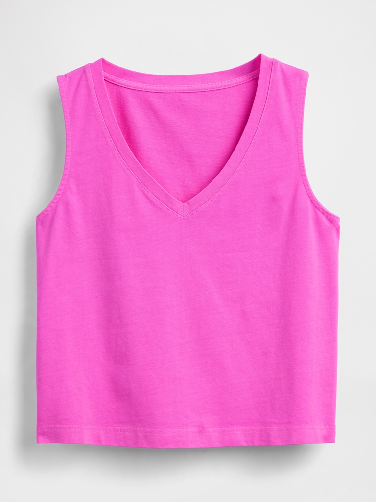 Knit Crop Tank Top