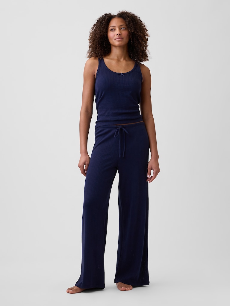 Pointelle PJ Tank Top