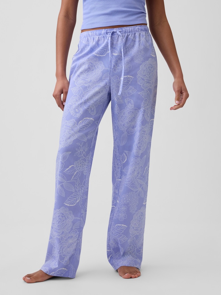 Poplin PJ Pants