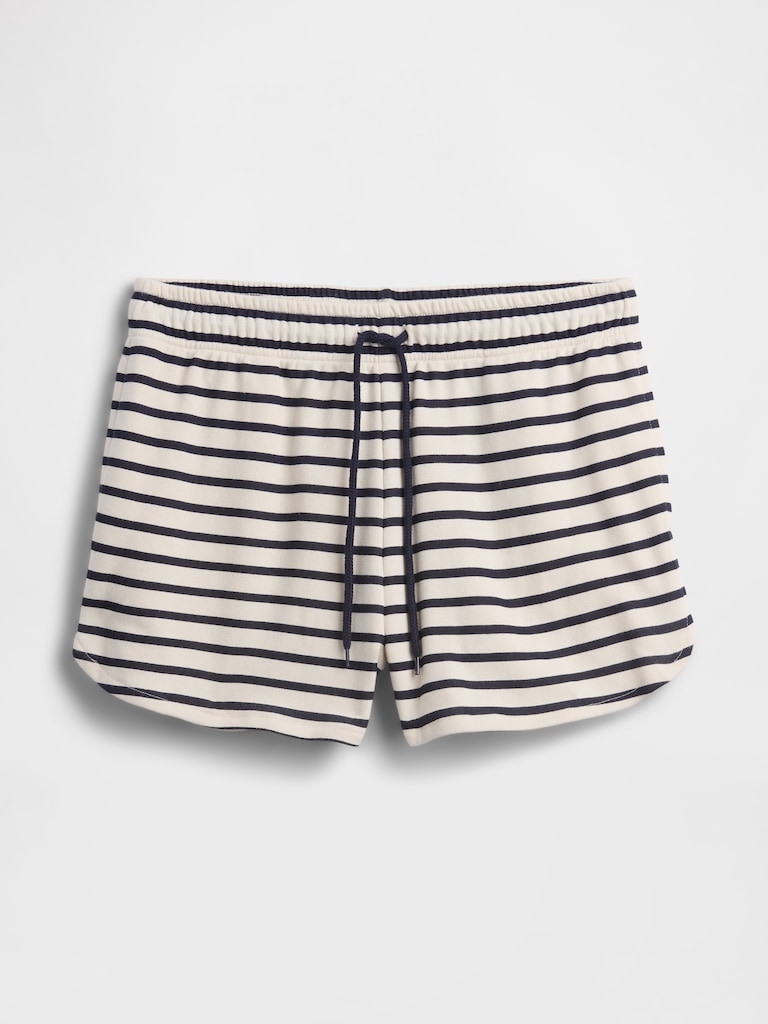 Relaxed French Terry Dolphin Shorts