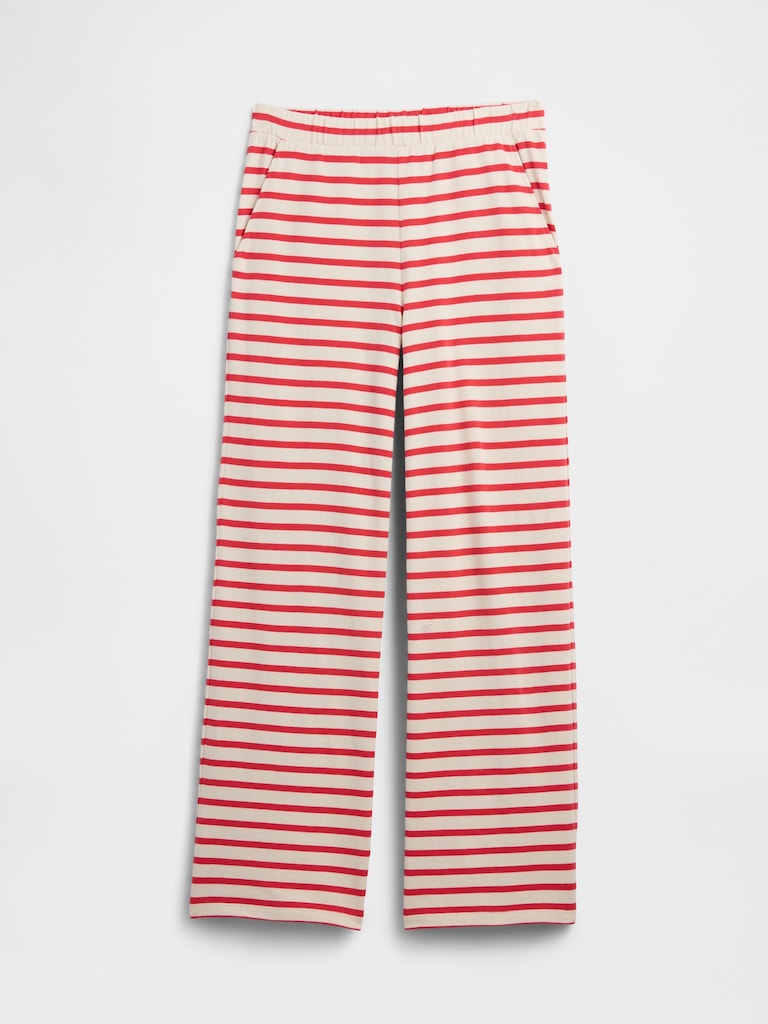 Stripe Pull-On Pants