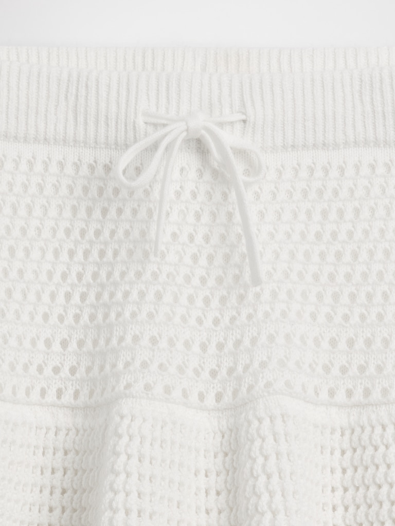 Kids Tiered Crochet Skort