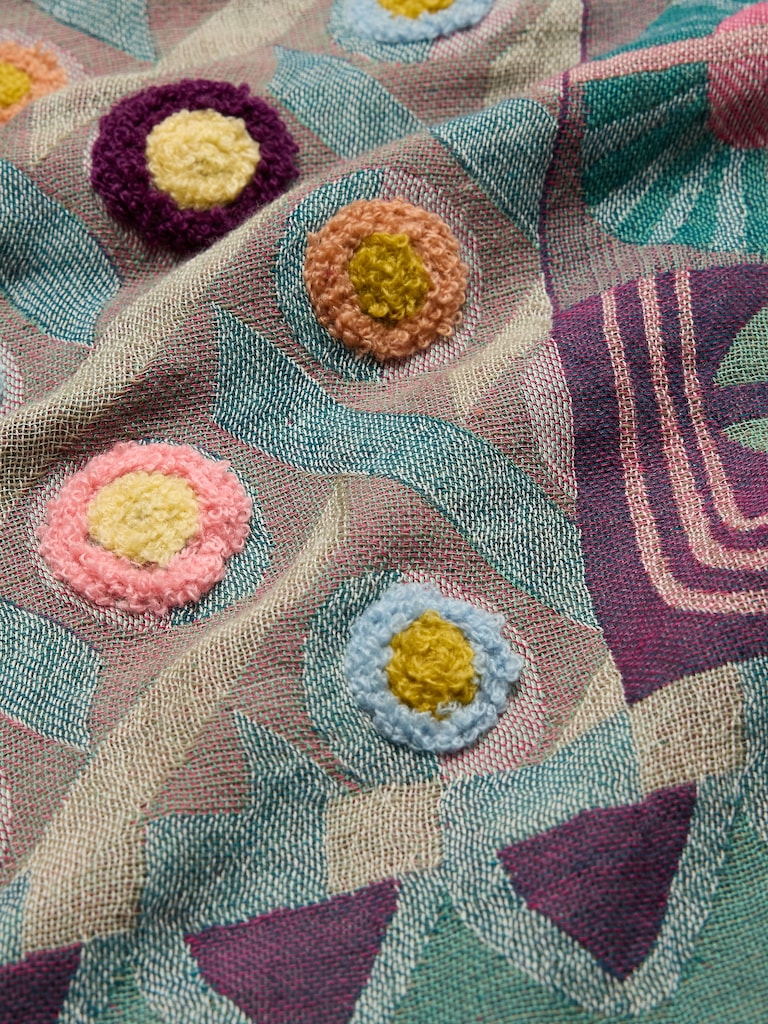 Long Embroidered Scarf by Vismaya