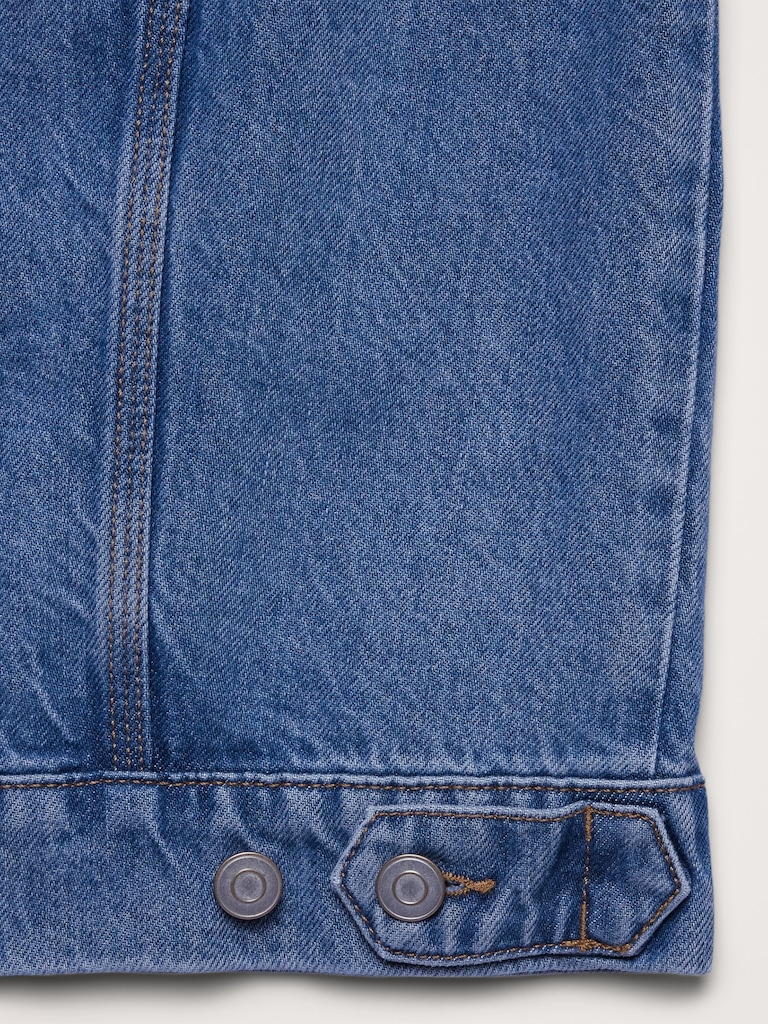 Lightweight Denim Utility Jacket