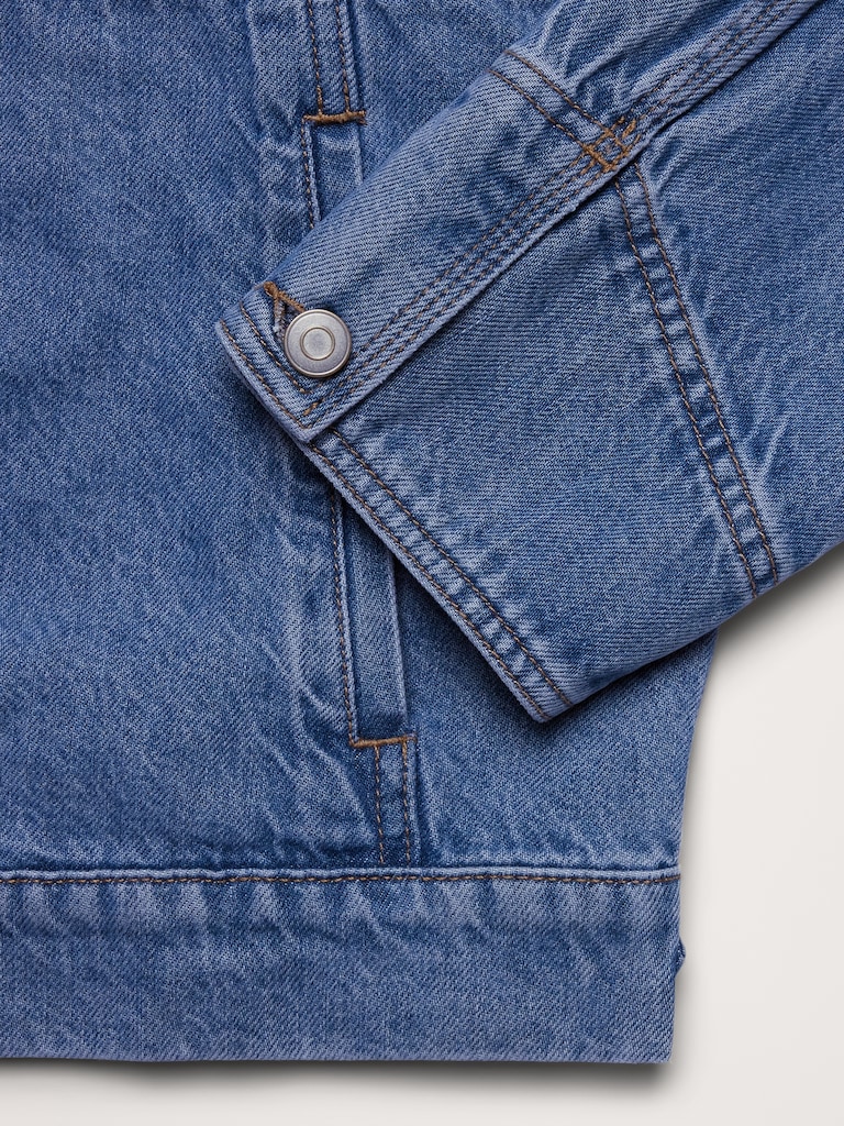 Lightweight Denim Utility Jacket