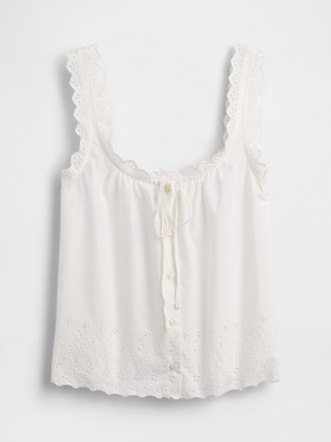 Embroidered PJ Tank