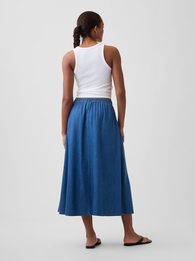Pull-On Maxi Skirt