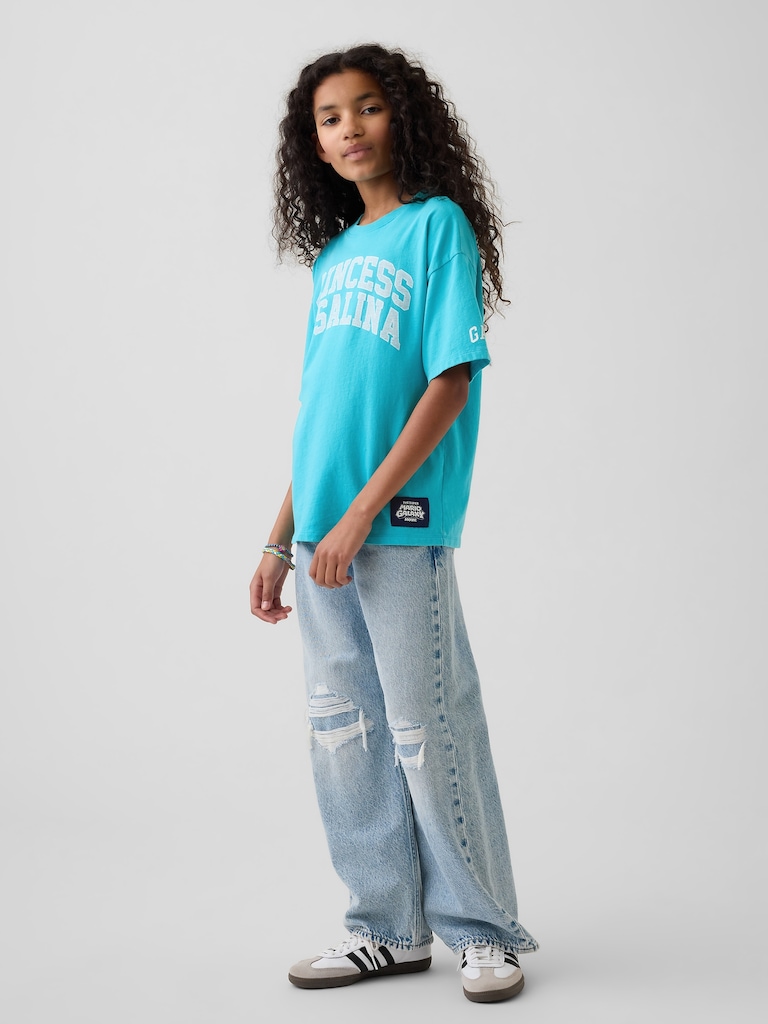 Kids Super Mario Relaxed Graphic T-Shirt