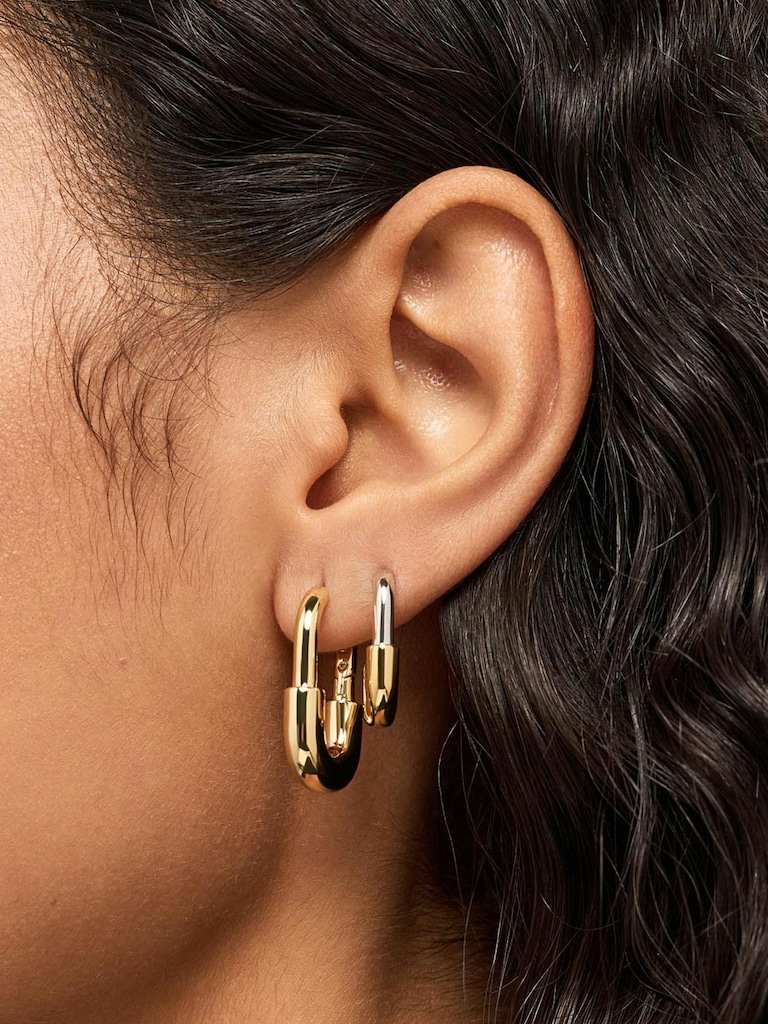 Ana Luisa Brynley Large Gold Hoops