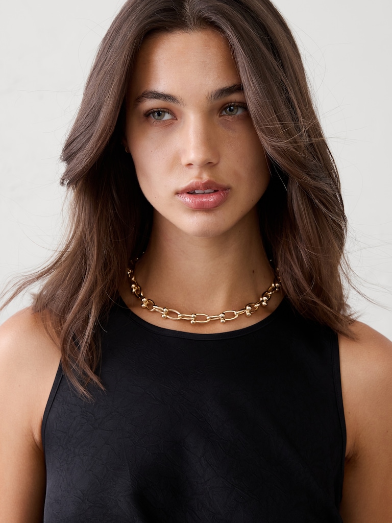 Link Graduated Necklace