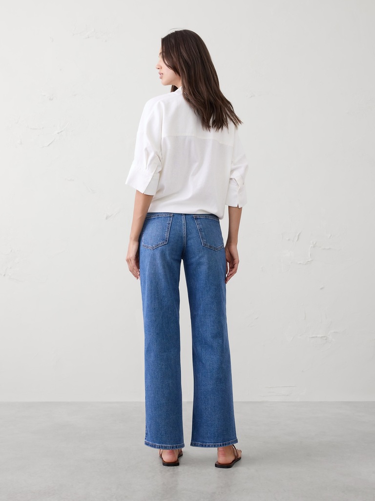 Straight High-Rise Jean