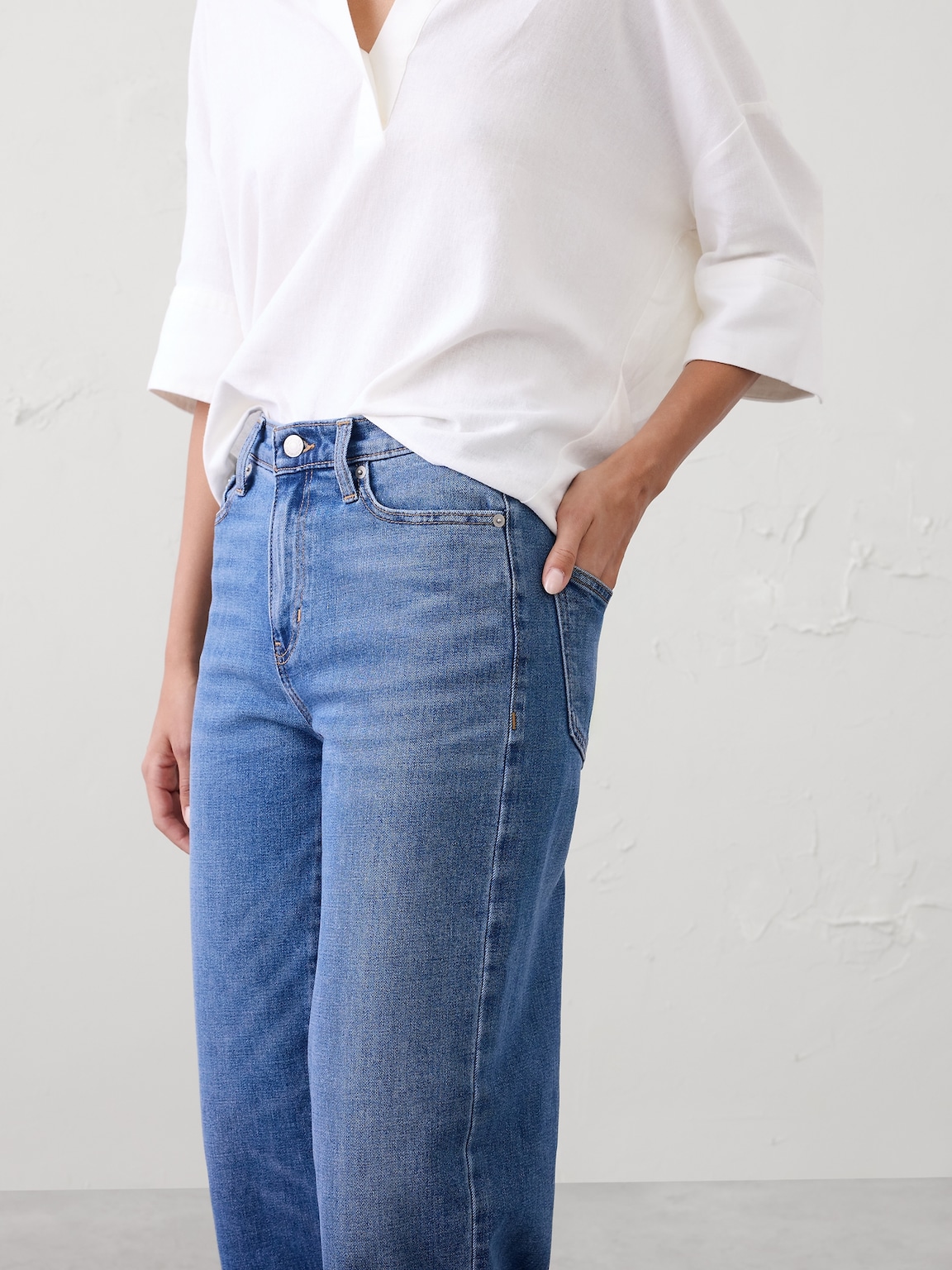 Straight High-Rise Jean